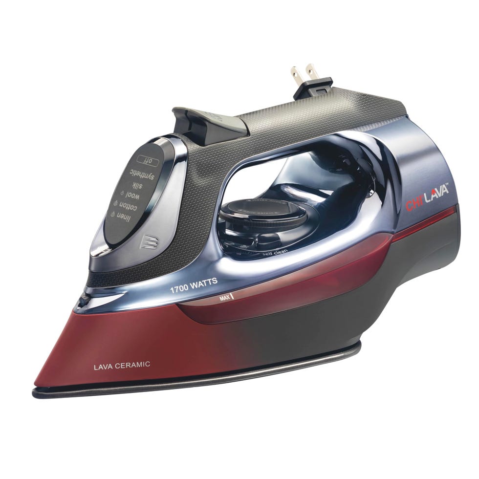 Steam Iron with Retractable Cord