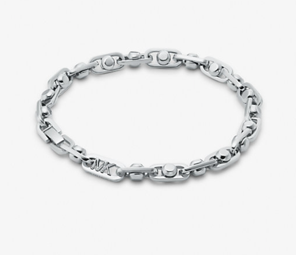 Astor Link Precious Metal-Plated Brass Bracelet