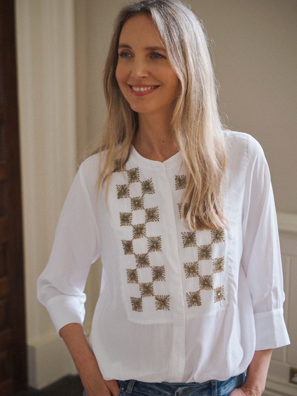 Rachel Embroidered Shirt