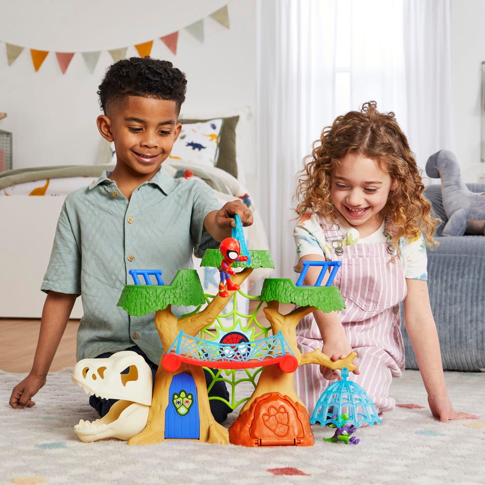 'Spidey and His Amazing Friends' Dino-Webs Treehouse Play Set