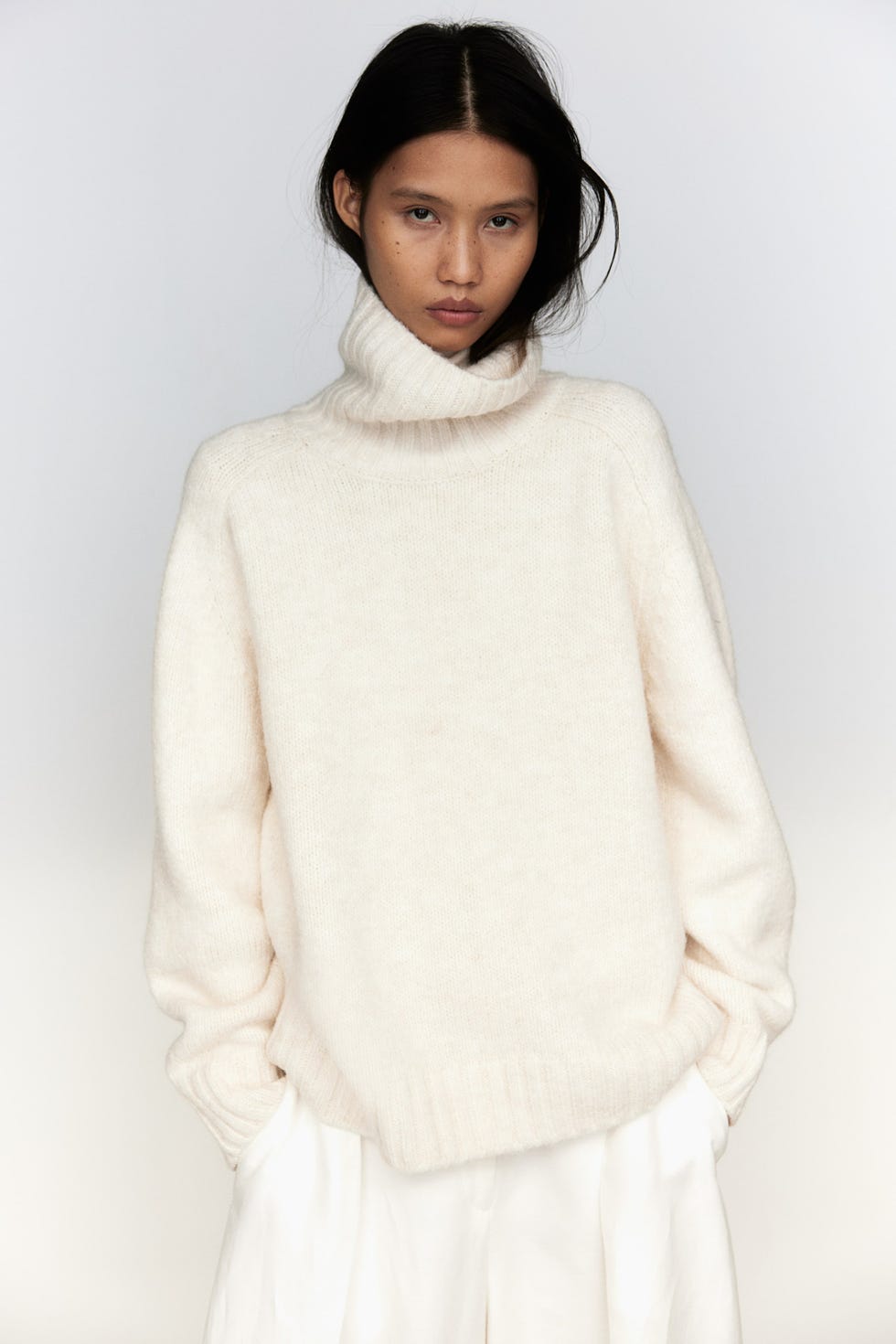 Oversized Turtleneck Sweater