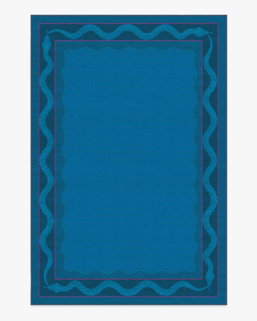 Matthew Williamson Serpent Border Azure Rug
