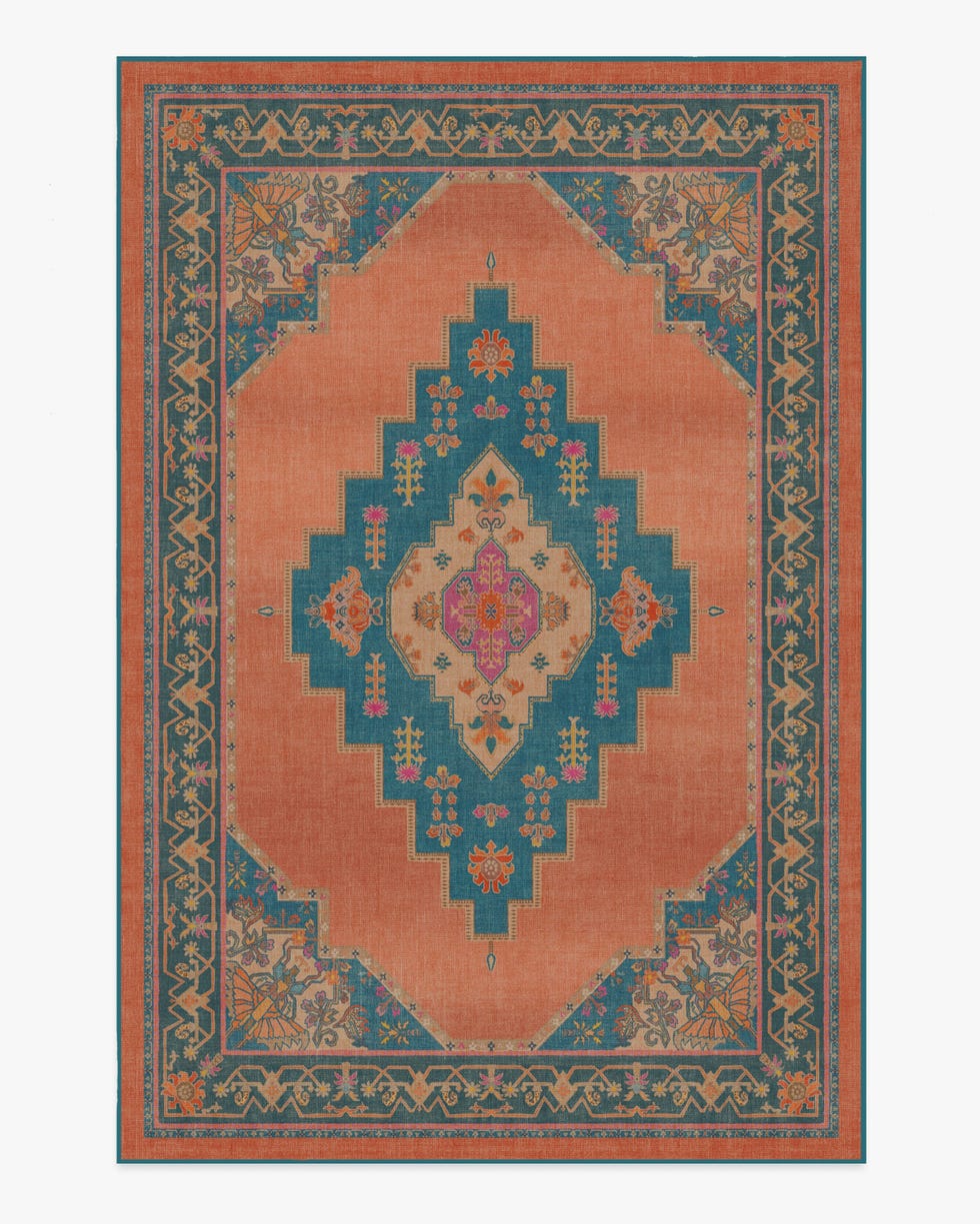 Matthew Williamson Sunset Bazaar Tropic Coral Rug