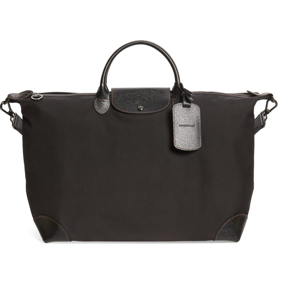  Canvas & Leather Travel Bag