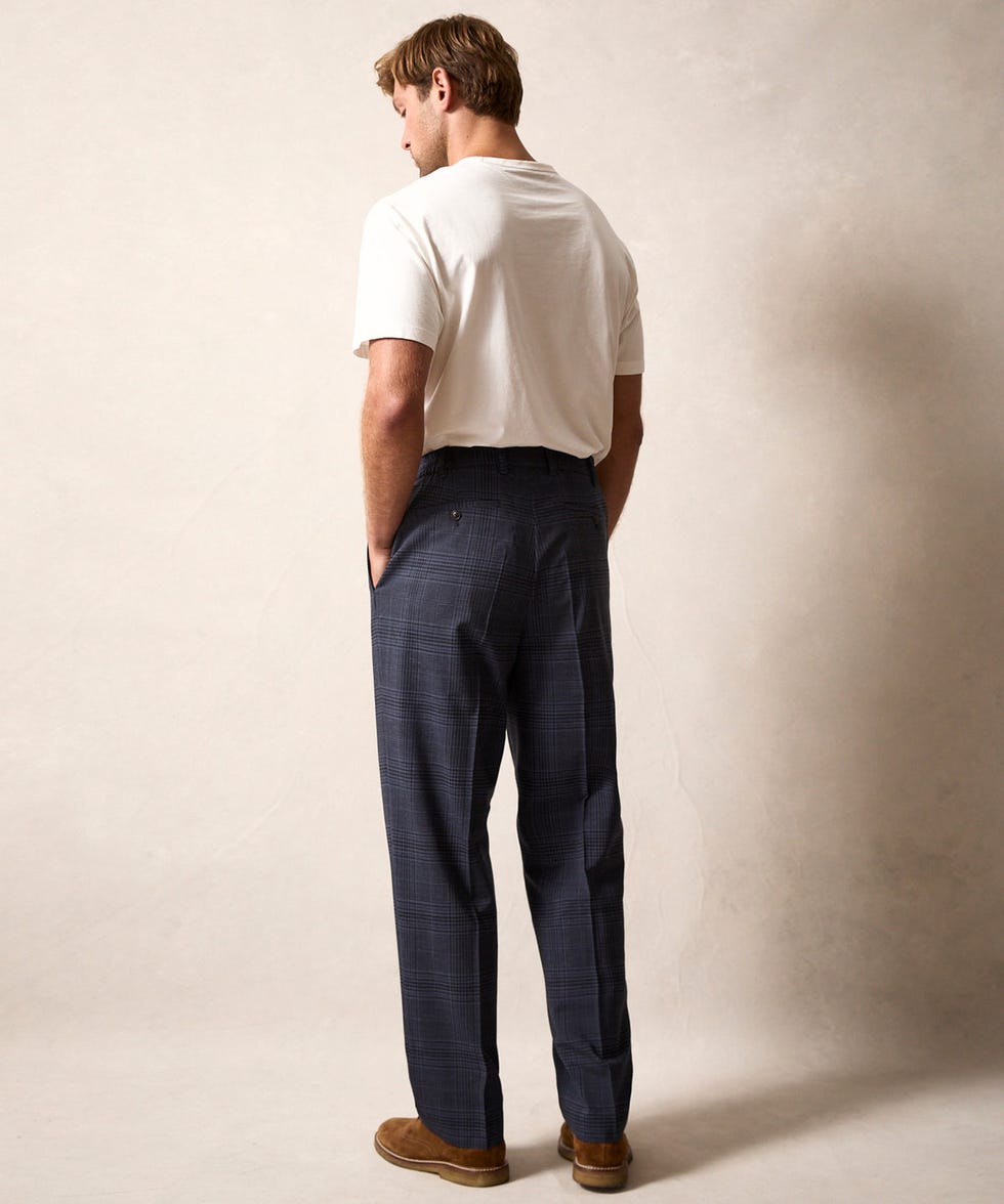 Italian Wool Side Elastic Trouser