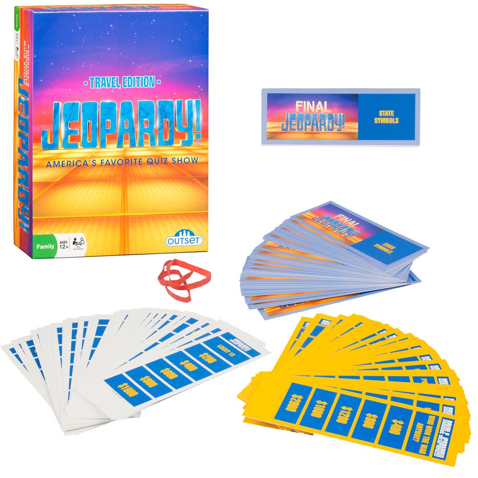 Jeopardy! Travel Edition Card Game
