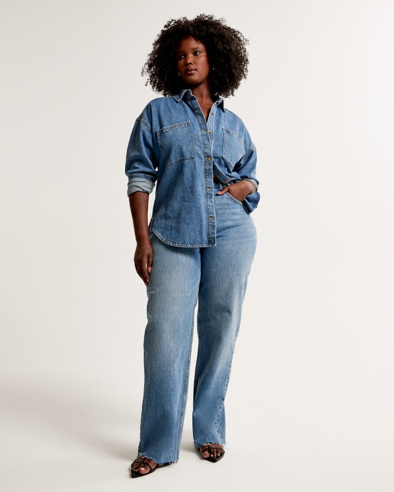 Curve Love High Rise 90s Relaxed Jean