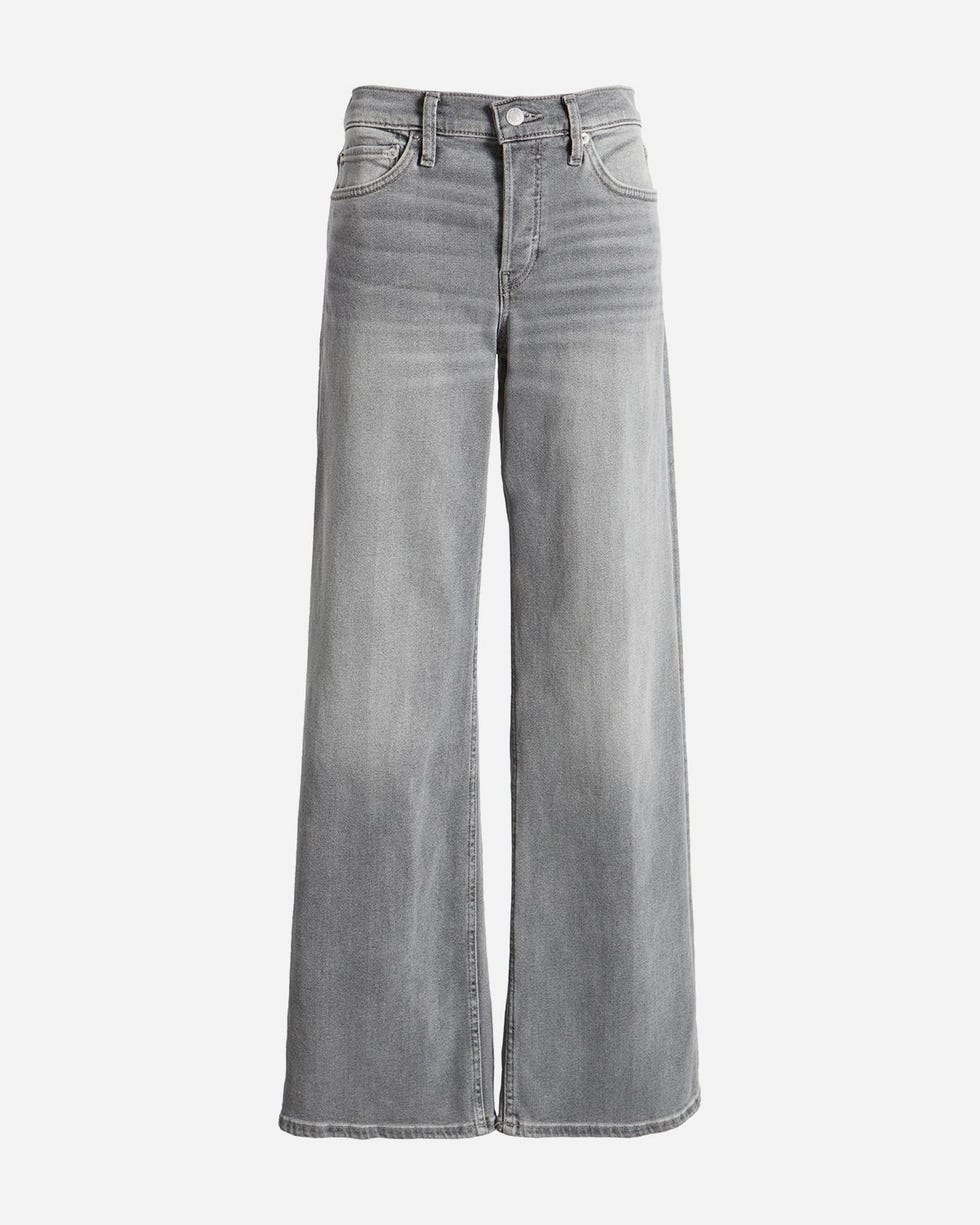 Mid-Rise Wide Leg Jeans