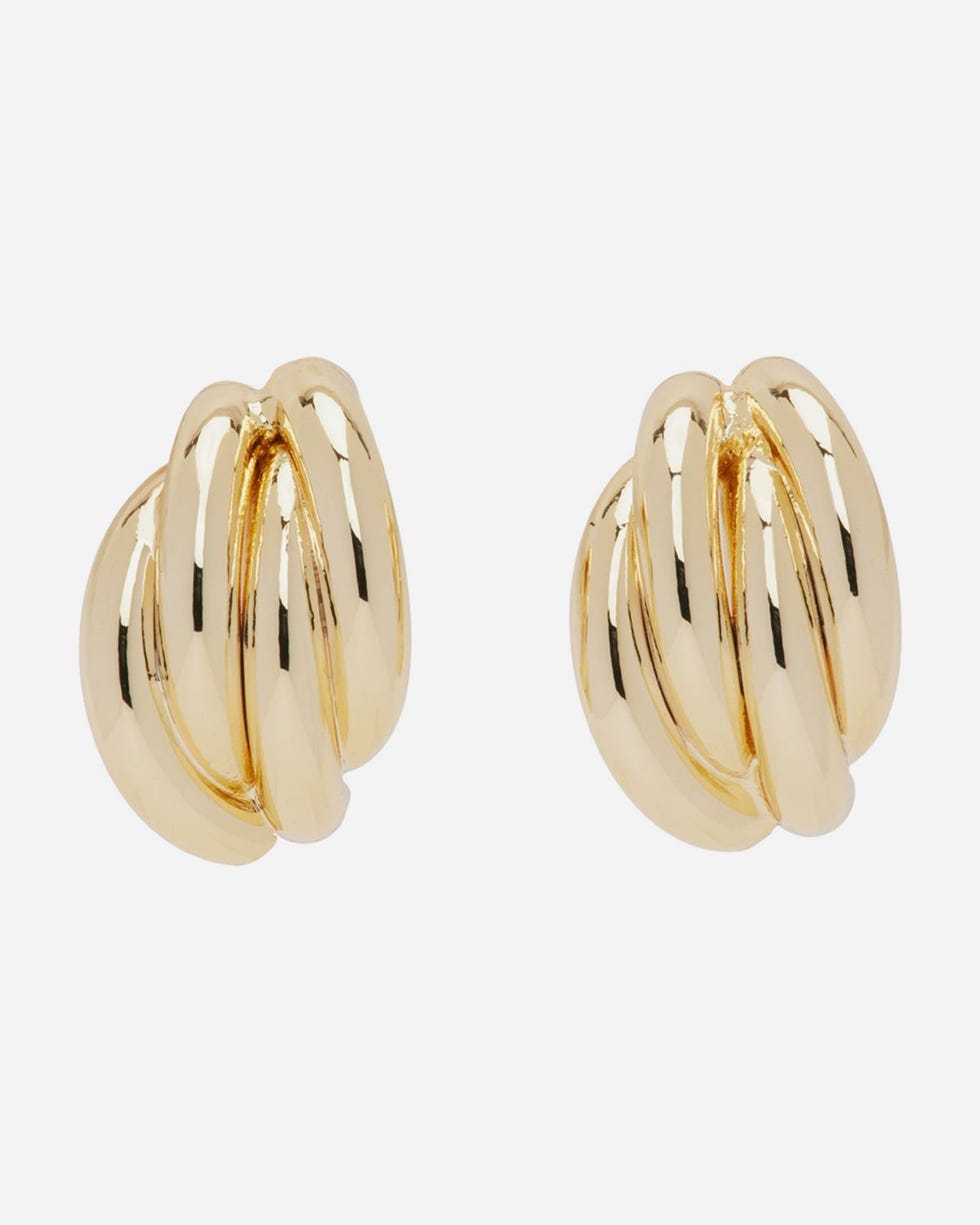 Gold Knot Earrings