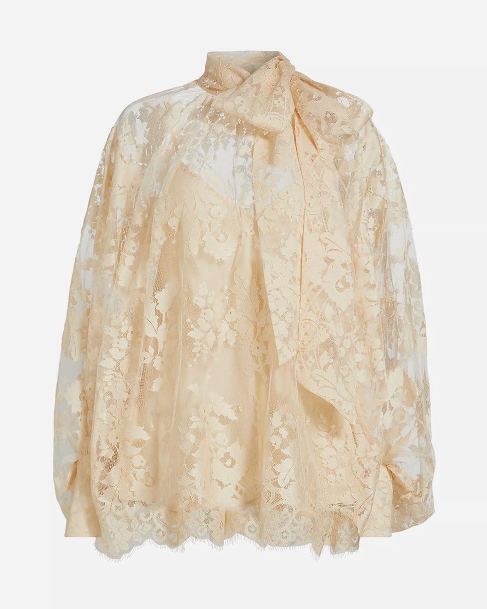 Illustration Lace Blouse