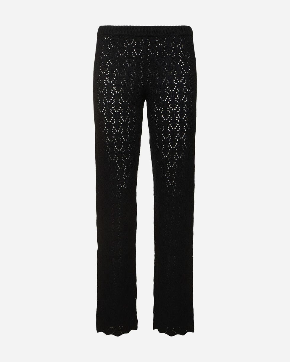 Wool Crochet Pant