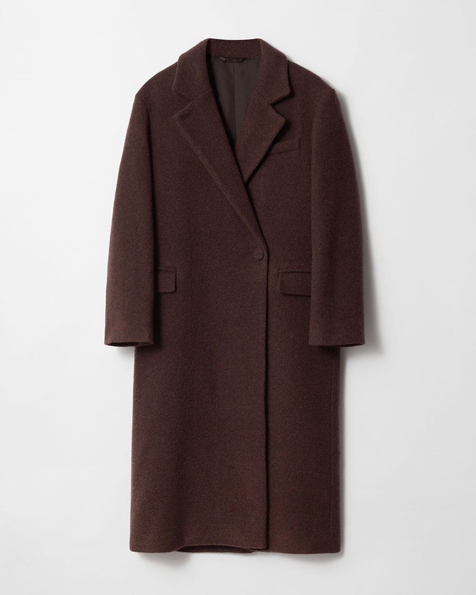 Double-Breasted Wool Coat