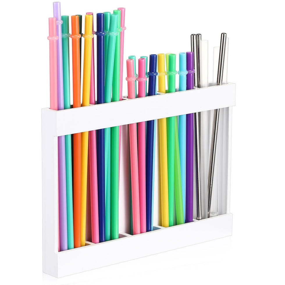 Wooden Straw Holder
