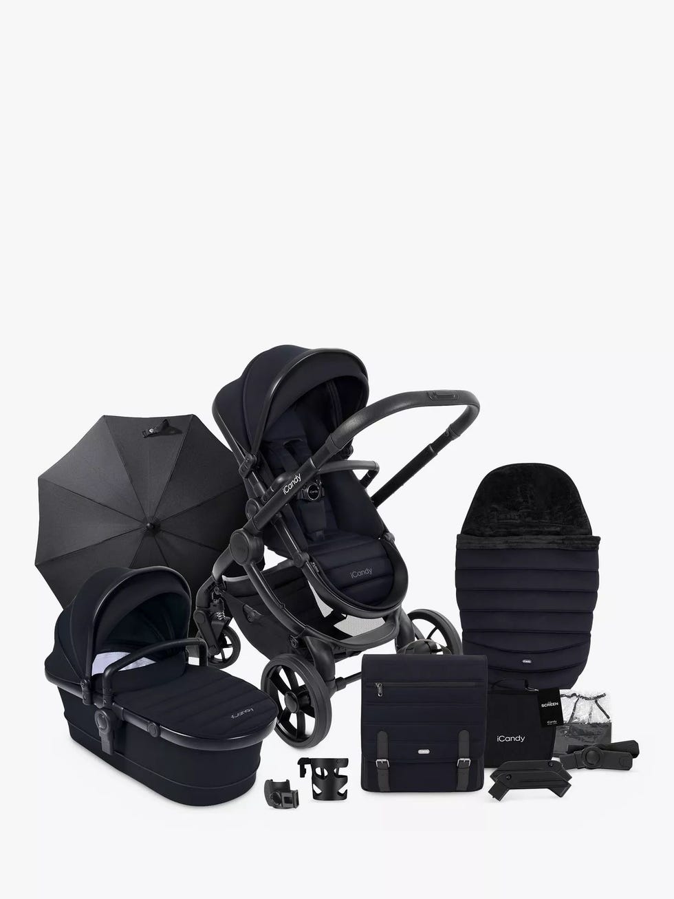 Peach 7 Pushchair & Accessories Bundle