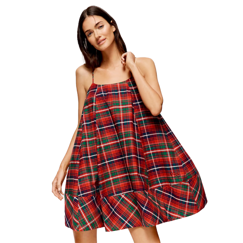 Cute Tartan Nightdress 