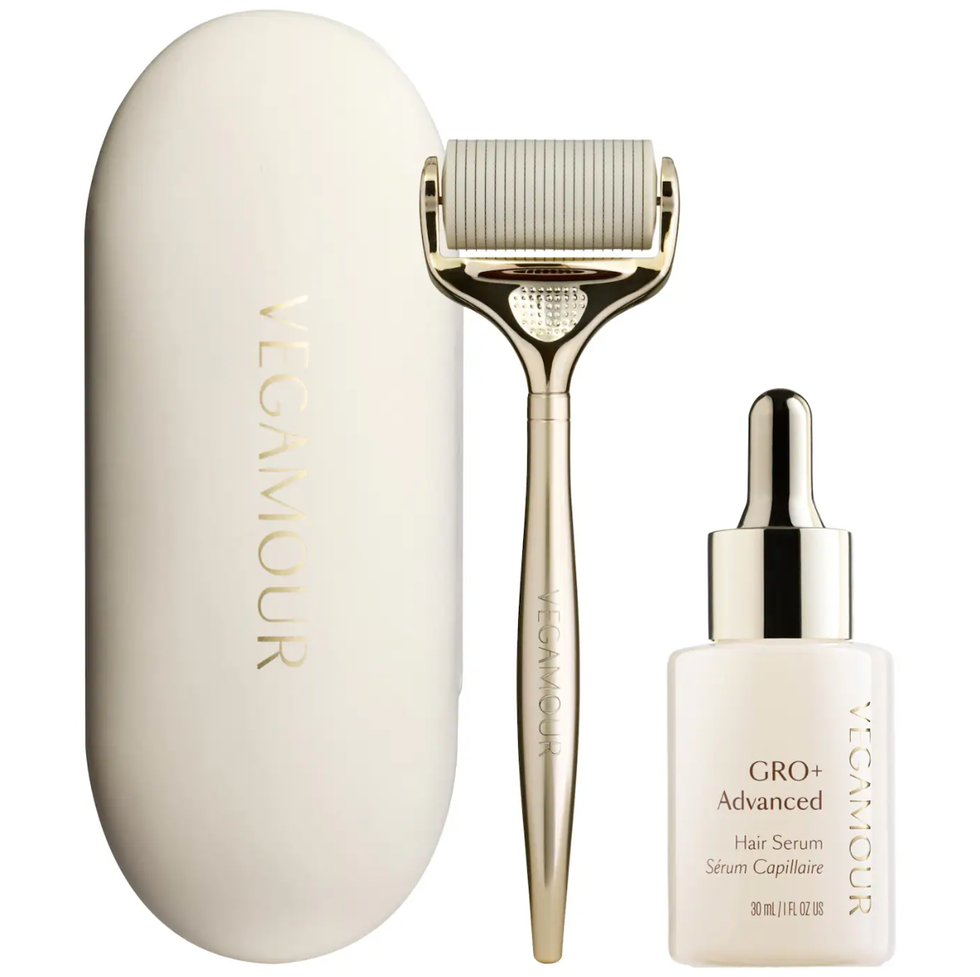 Gro+ Advanced Hair Serum and Dermaroller Set