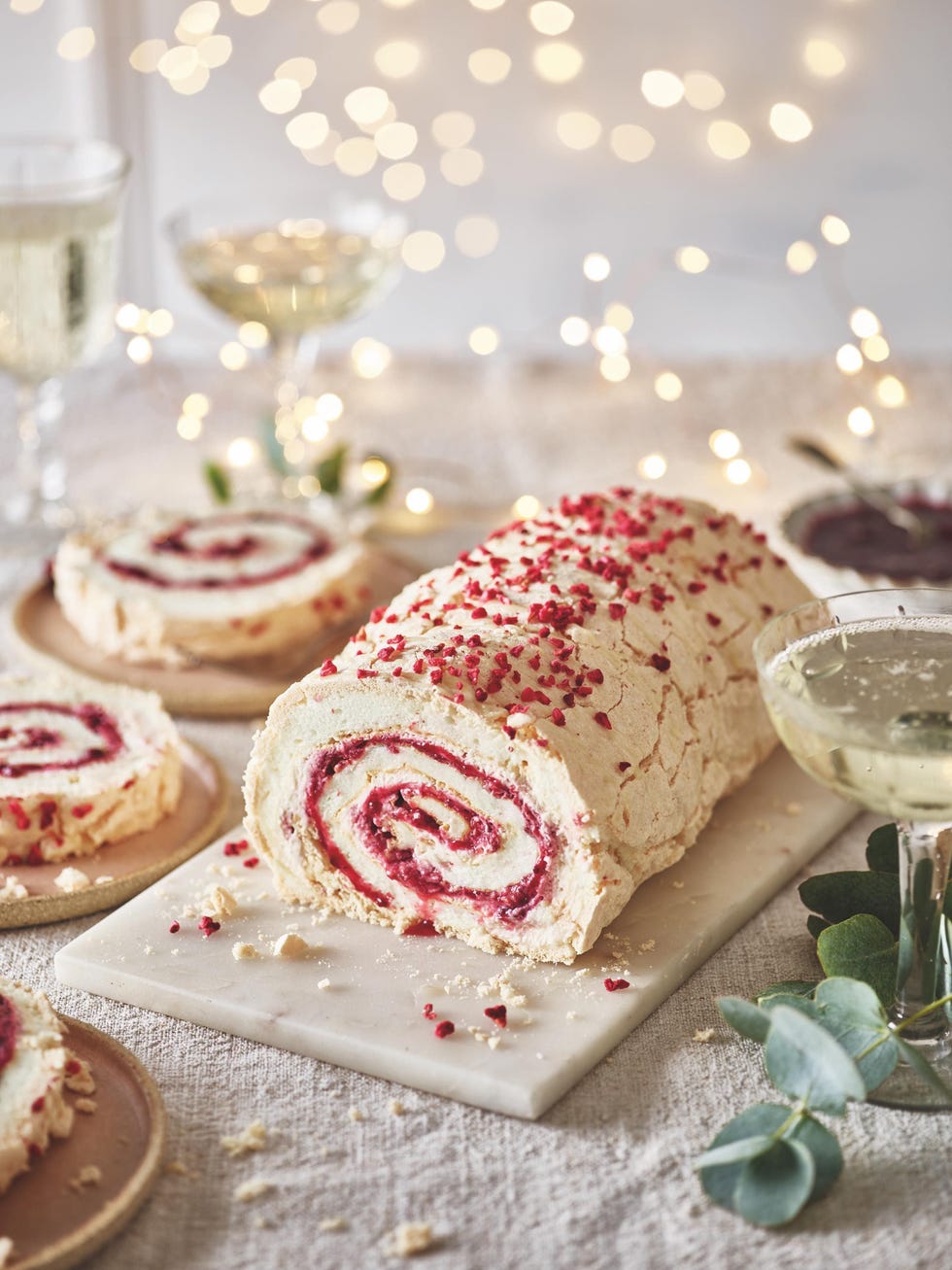 Cherry Bakewell Pavlova