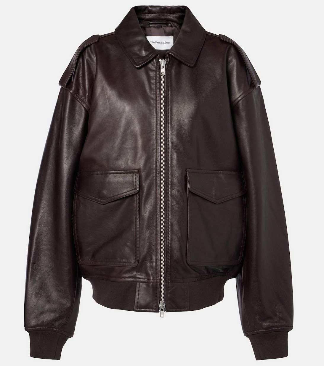 Shop the Fall 2024 Leather Bomber Jacket Trend Shop the Fall 2024 Leather Bomber Jacket Trend