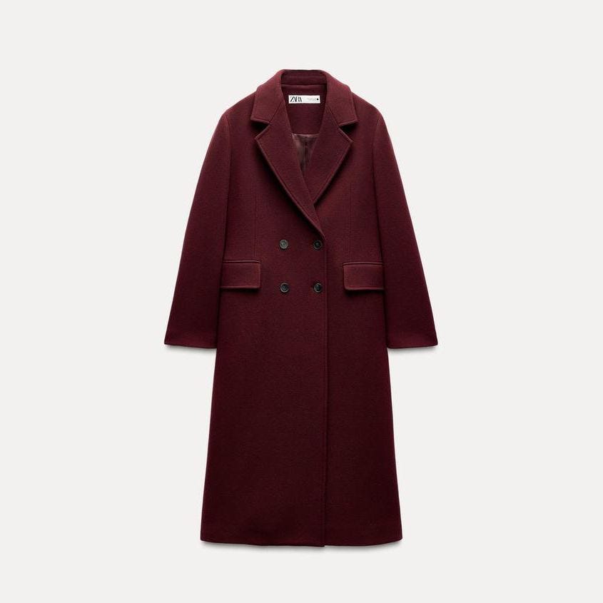 Manteco Wool Blend Coat ZW Collection