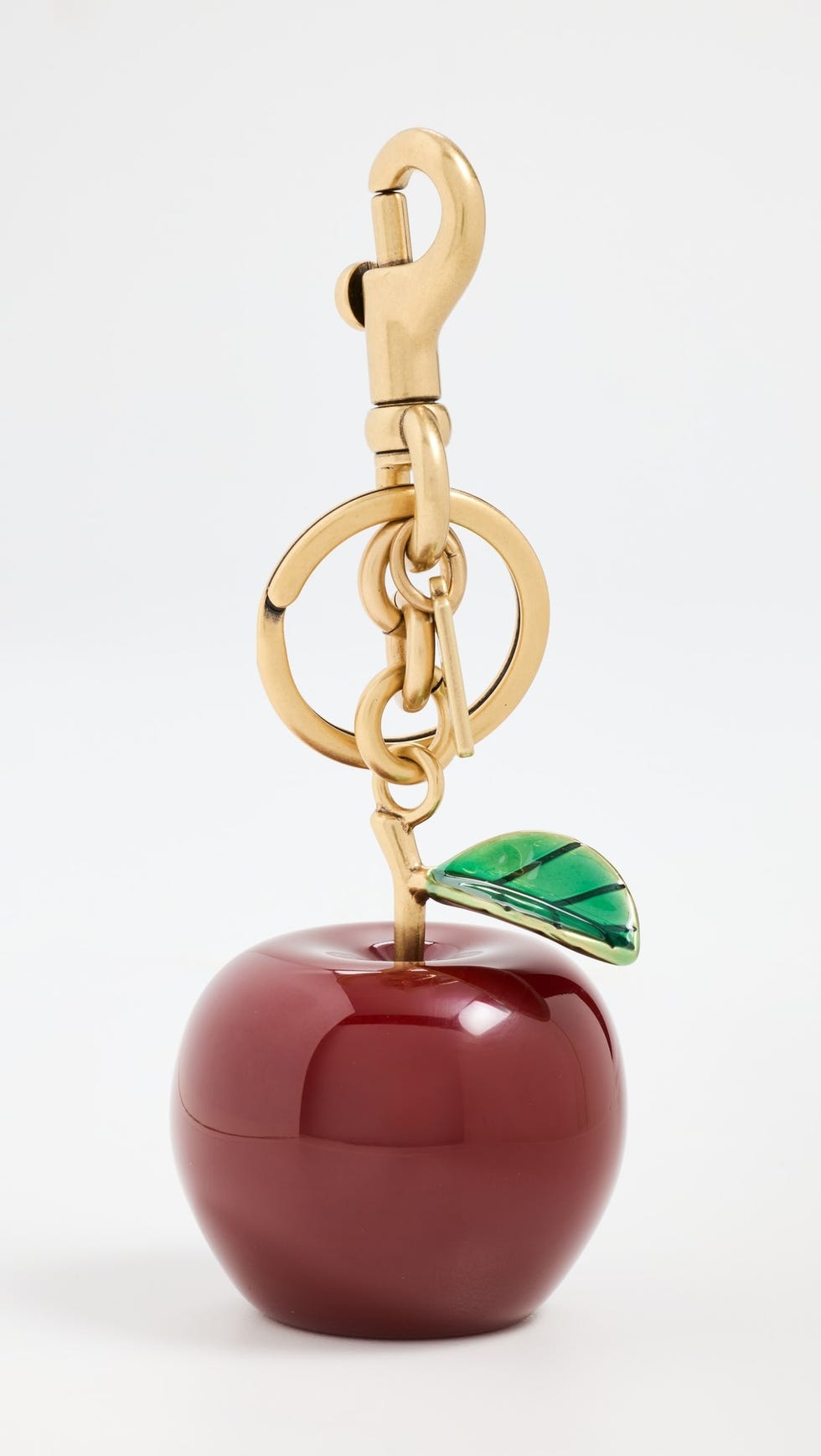 Small Apple Bag Charm Keychain