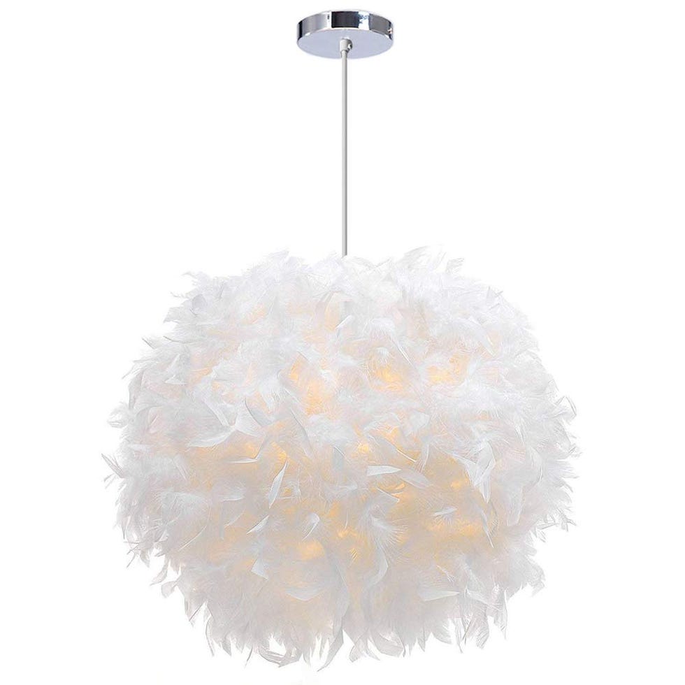 Lámpara LED de Plumas