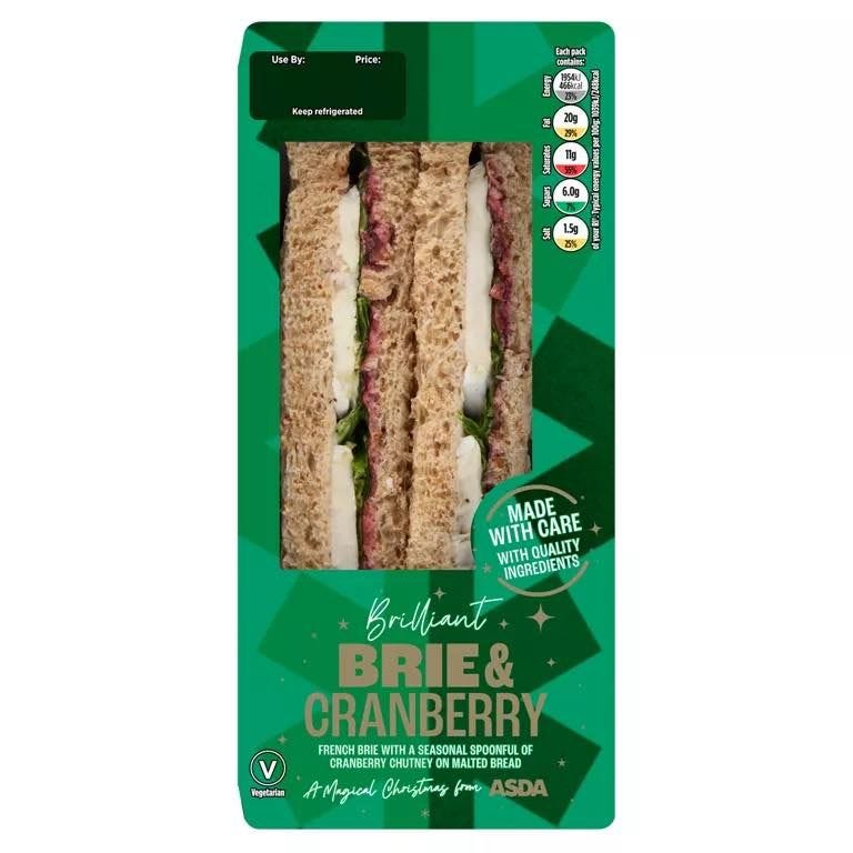 Brie & Cranberry Sandwich