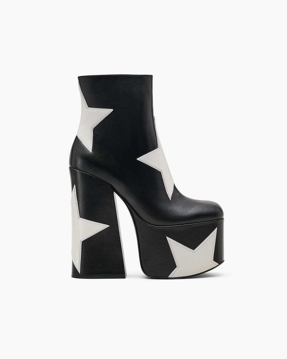 The Star Patchwork Kiki Platform Boot