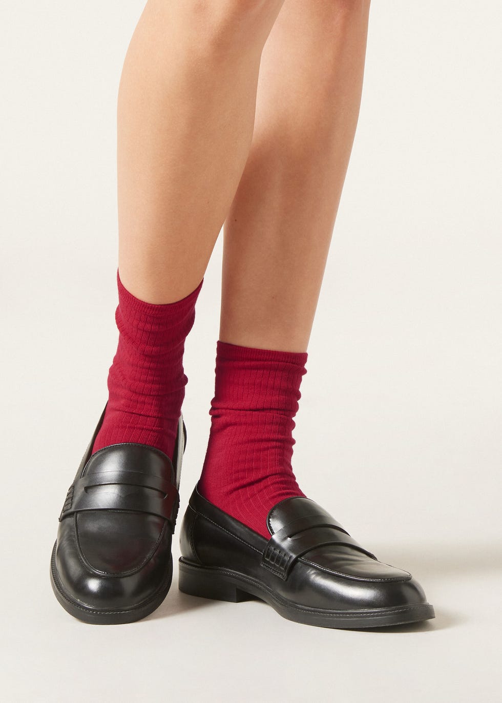 Ribbed Short Socks