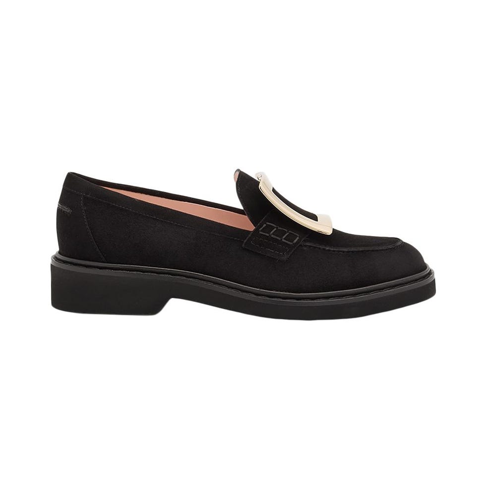 Viv Rangers Suede Buckle Loafers