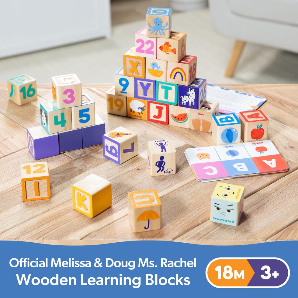 Ms. Rachel Wooden Learning Blocks