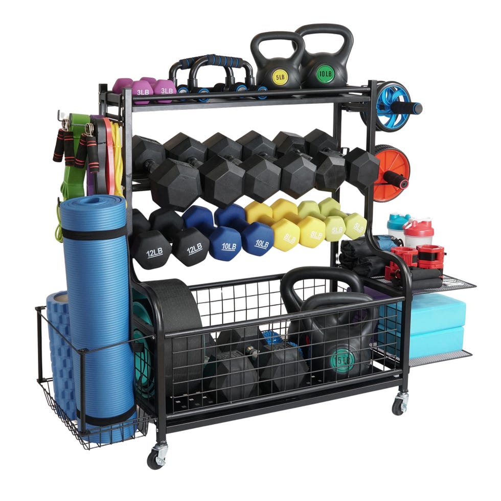 Home Gym Storage Cart