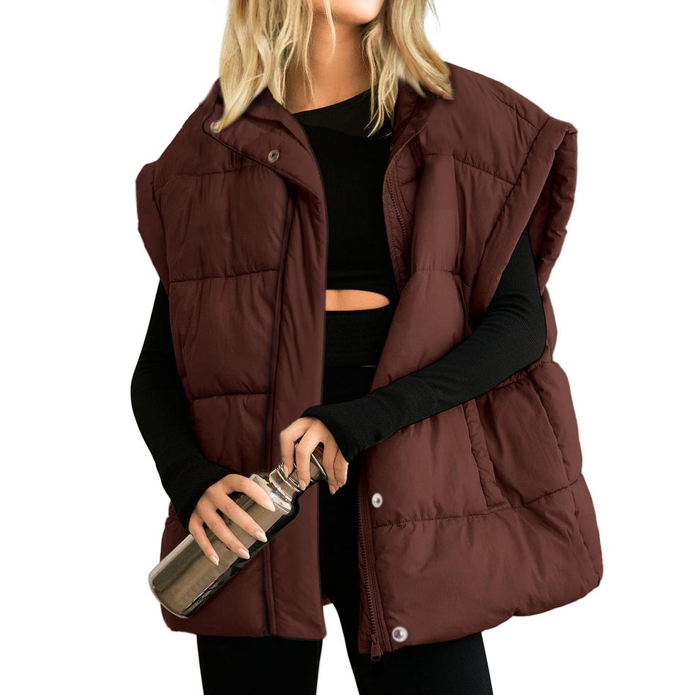 Womens Oversized Puffer Vest