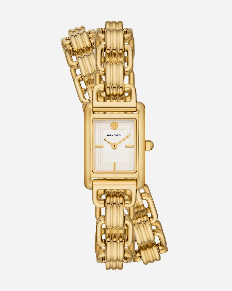 Tory Burch Mini Eleanor Double Wrap Watch