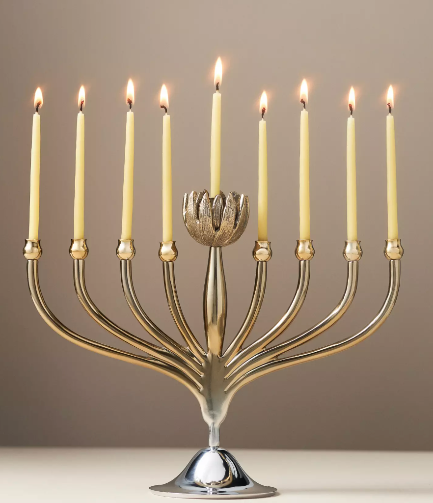 Floral Menorah