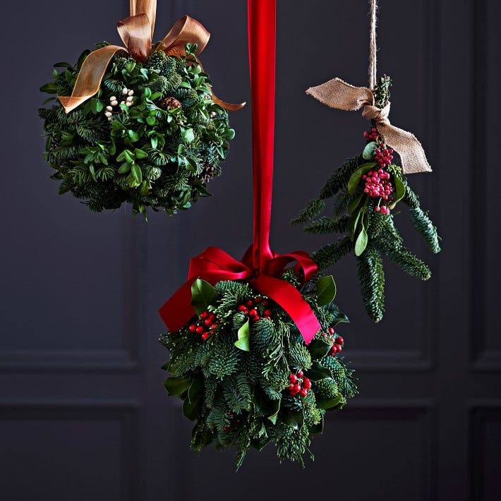Holly Kissing Ball