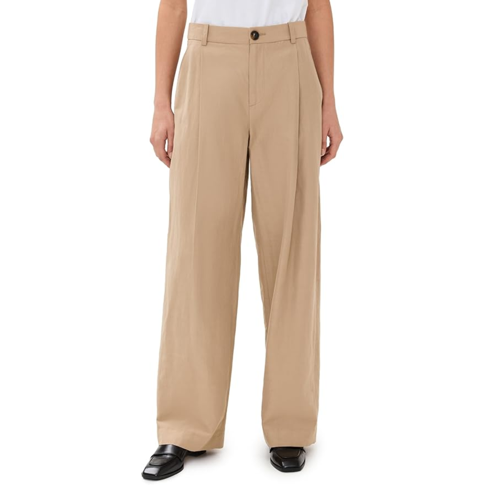 High-Waisted Wide-Leg Pants