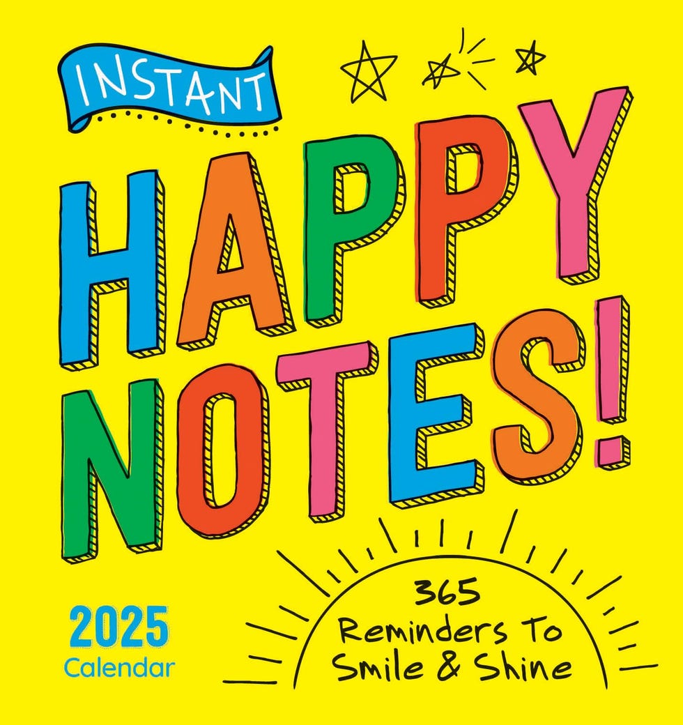 Instant Happy Notes Boxed Calendar 2025: 365 Reasons to Smile and Shine 