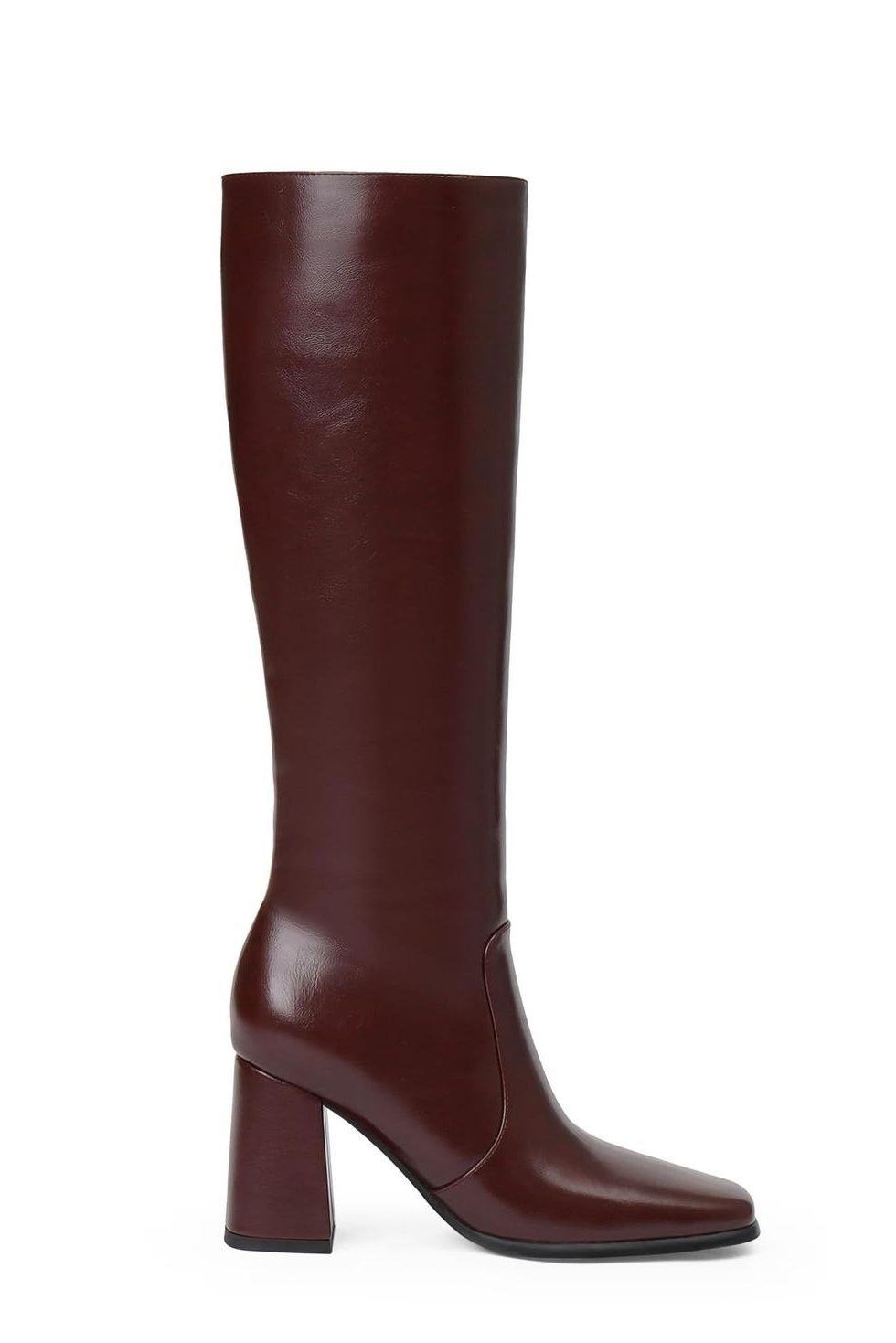 Cheap burgundy boots on sale