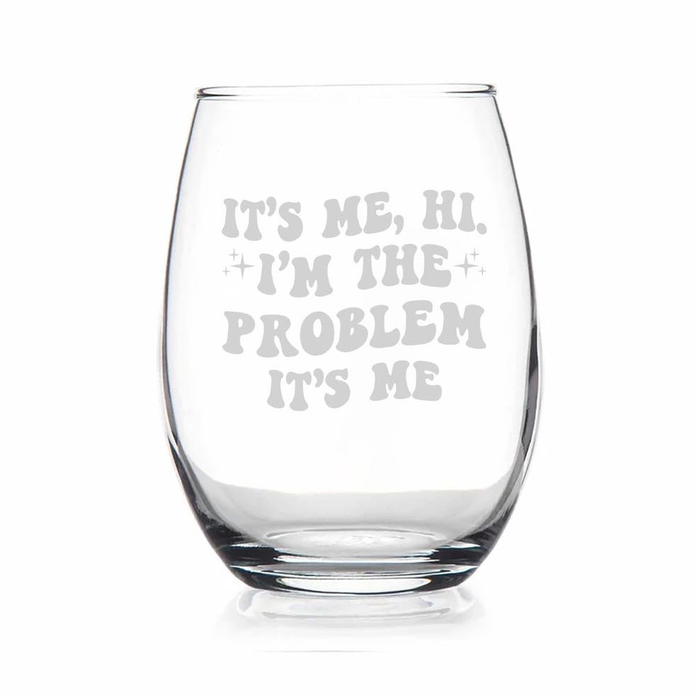 "Anti-Hero" Stemless Wine Glass