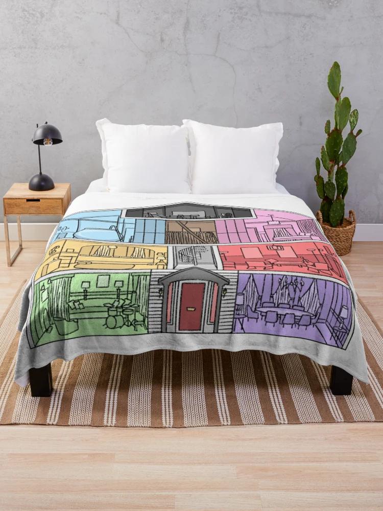 Lover House Throw Blanket
