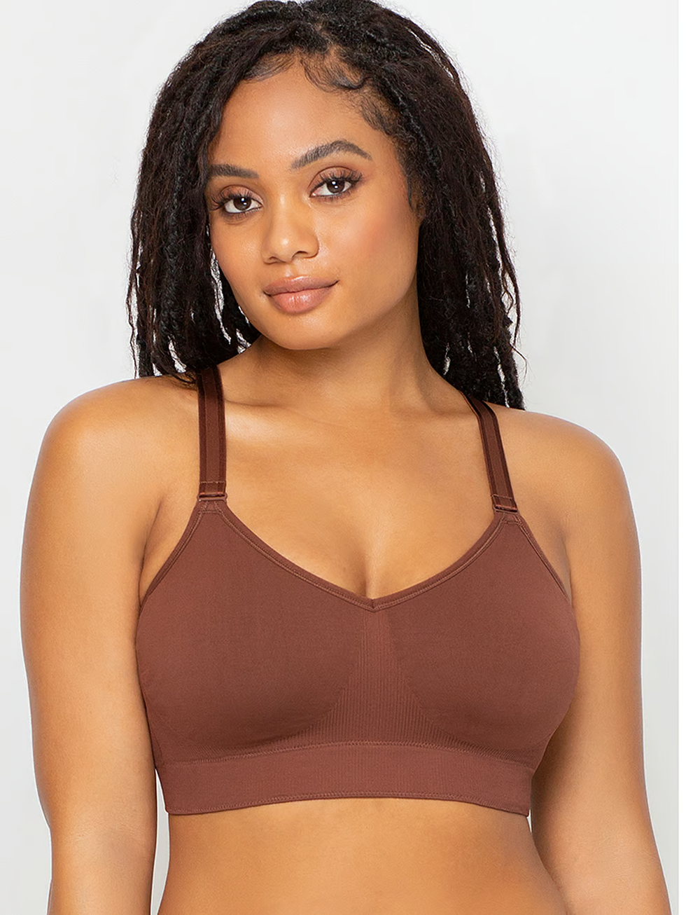 Comfortable, seamless wireless bra