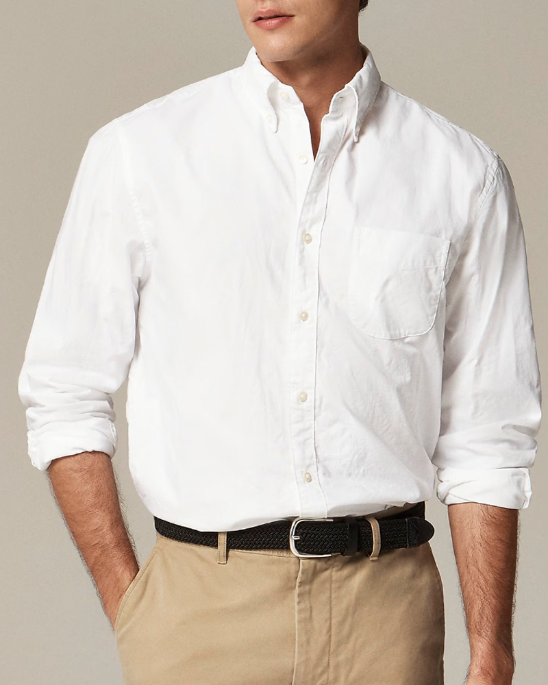 Broken-In Organic Cotton Oxford Shirt