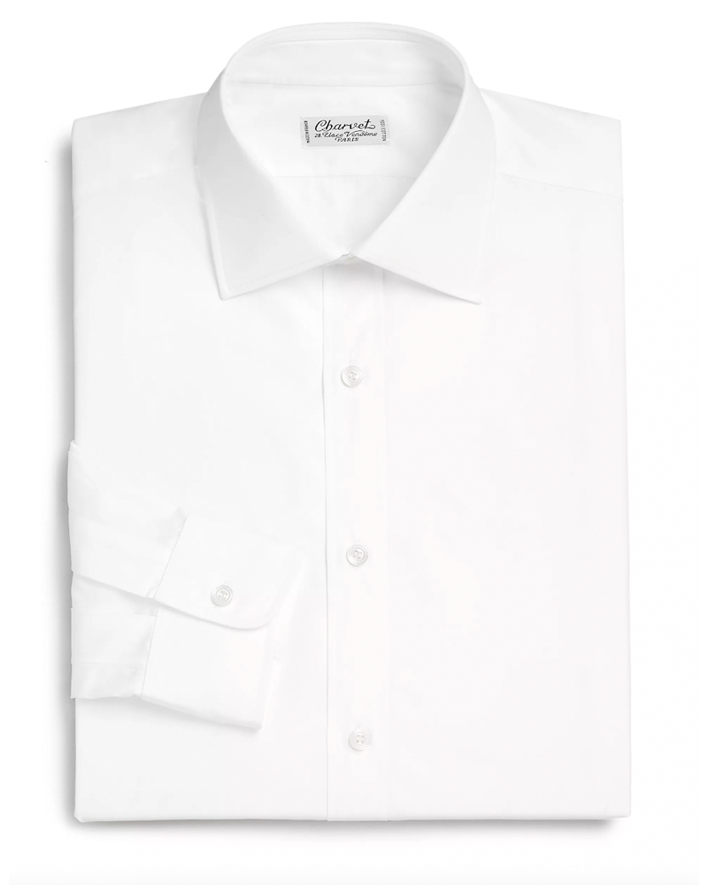 Regular-Fit Long-Sleeved Dress Shirt