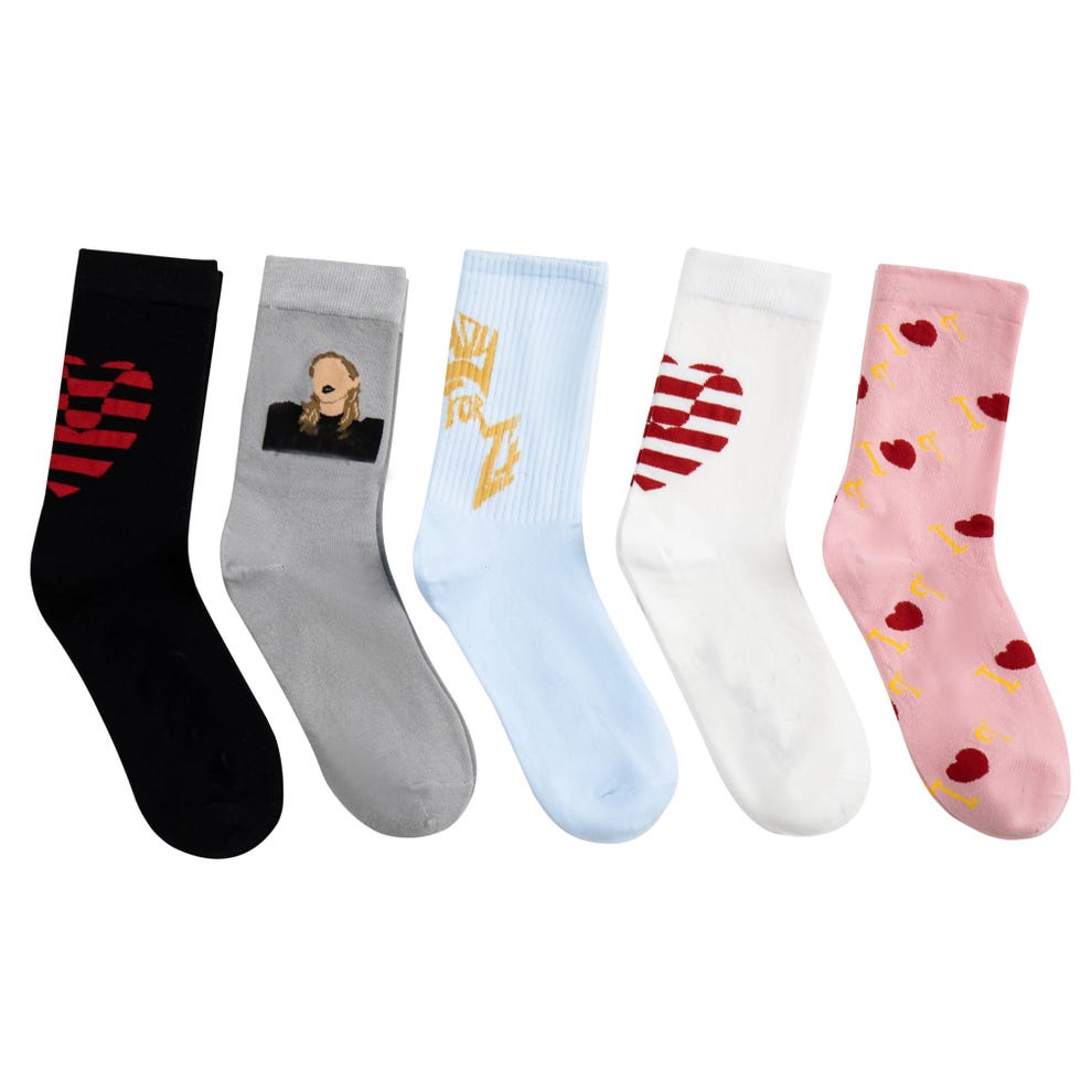 'Lover' and 'Reputation' Album Themed Socks