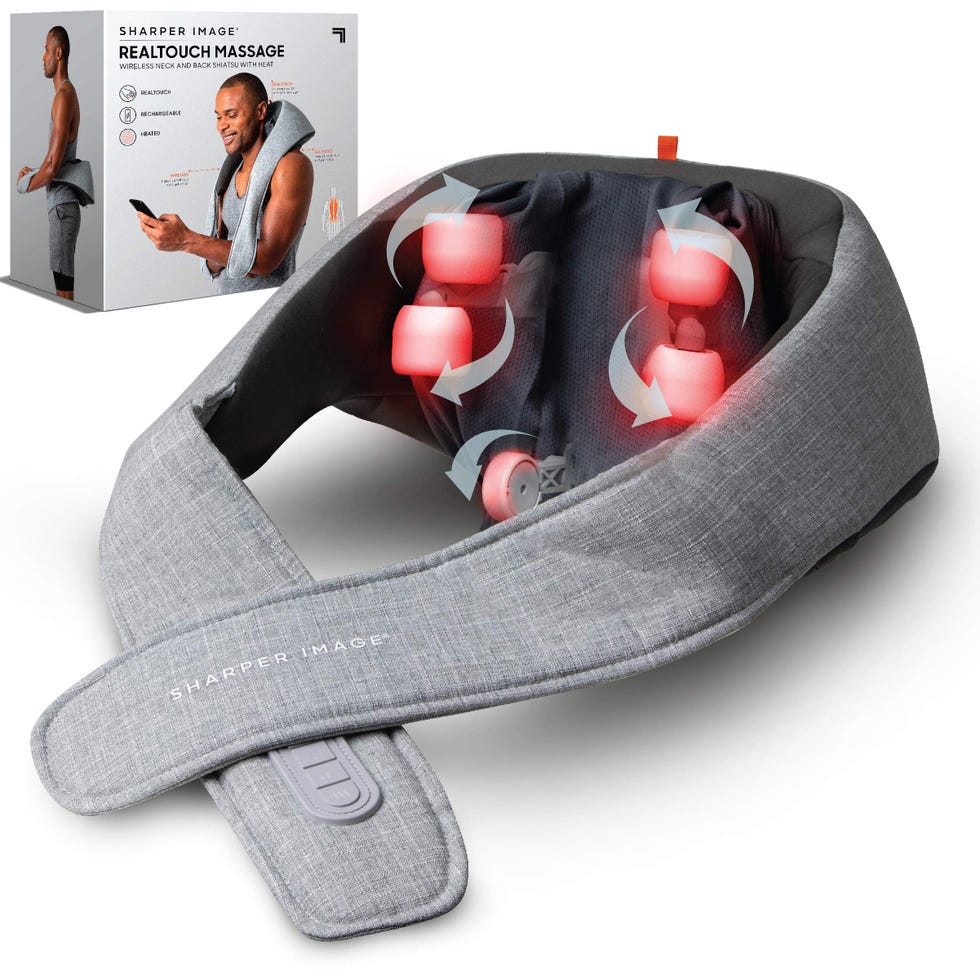 RealTouch Massage Cordless Neck and Back Shiatsu with Heat