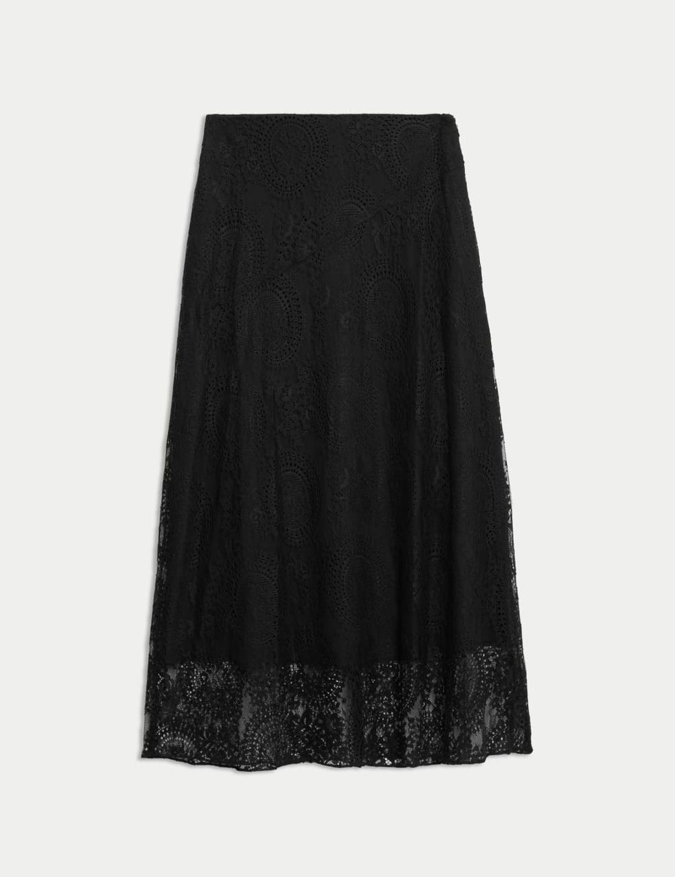 The Black Lace Skirt 