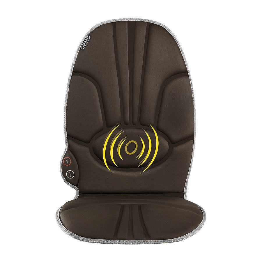 A Portable Heated Massage Cushion  
