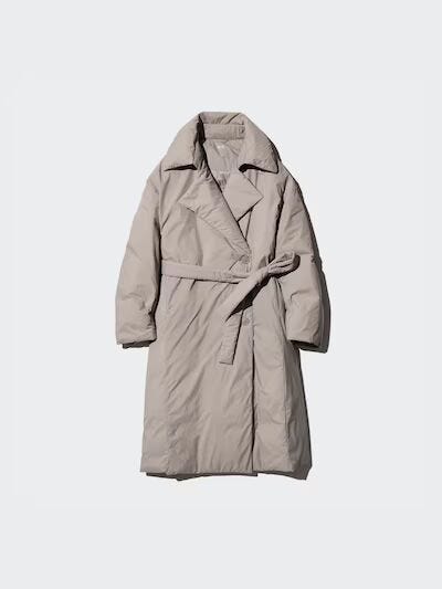 Down Belted Long Coat