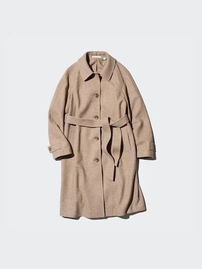  Tweed Single Collar Coat