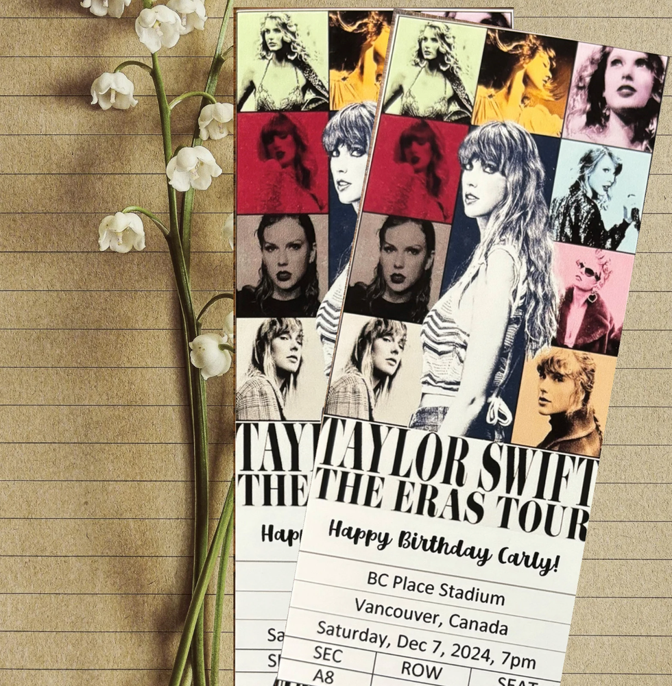 Souvenir Concert Ticket 